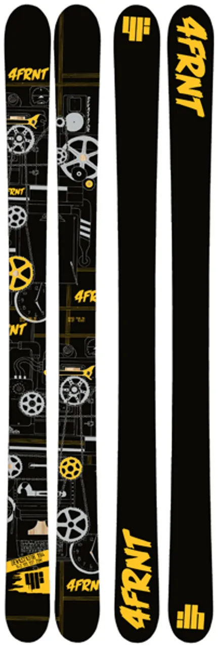 4Frnt Devastator Identity Series Skis 2014