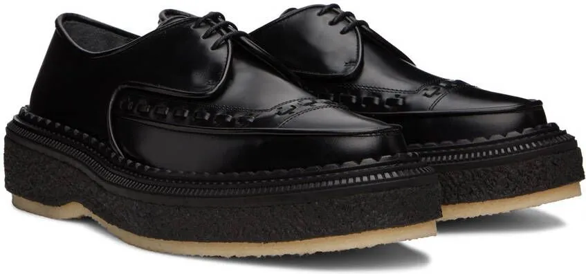 Adieu Black Type 101 Oxfords