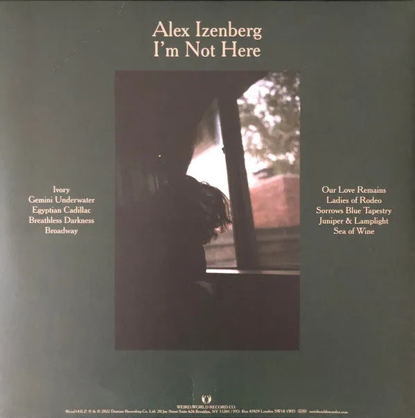 Alex Izenberg ~ I'm Not Here