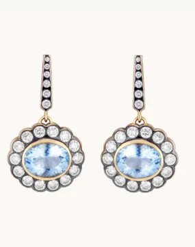 Alexandra Earrings Aquamarine