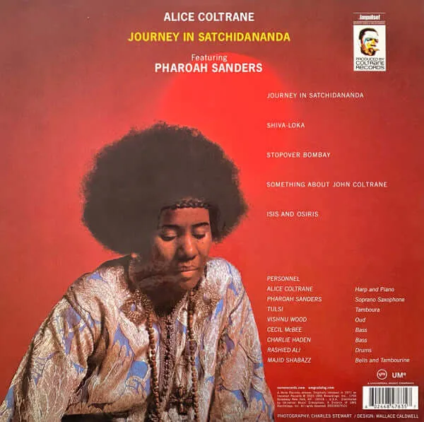 Alice Coltrane Featuring Pharoah Sanders ~ Journey In Satchidananda