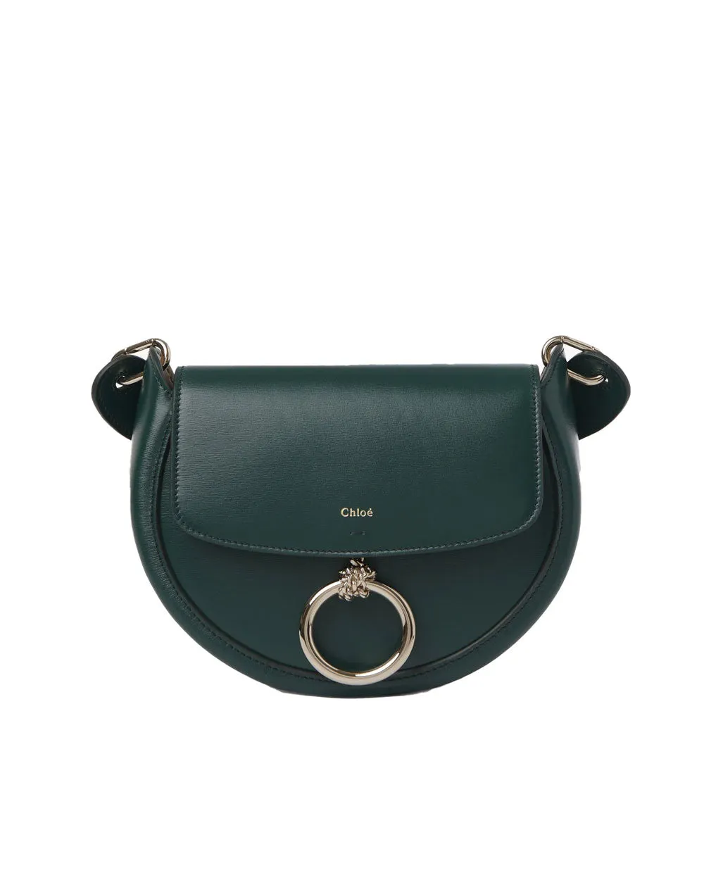 Arlene Crossbody in Green Marble