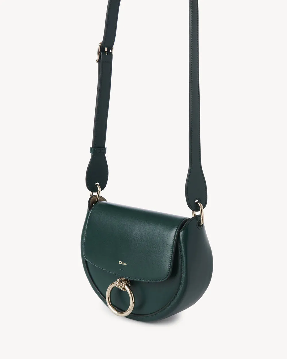 Arlene Crossbody in Green Marble