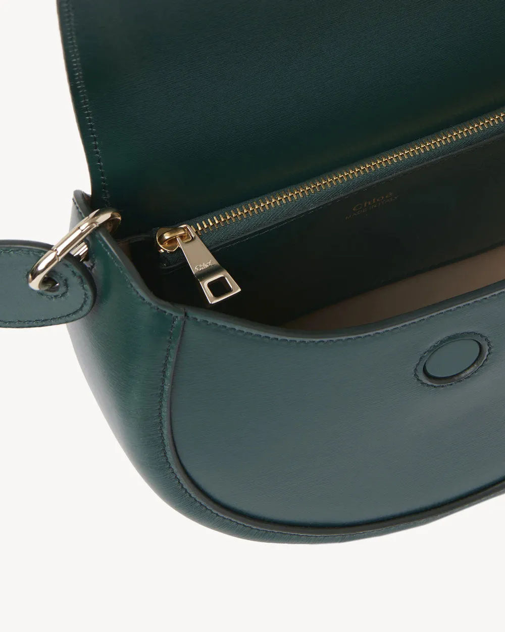 Arlene Crossbody in Green Marble