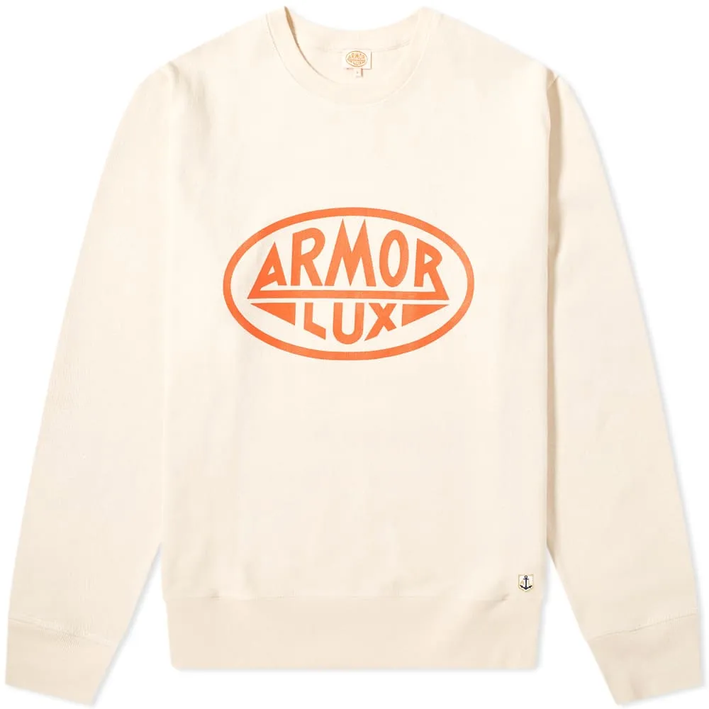 Armor-Lux 76661 Logo Crew SweatNatural