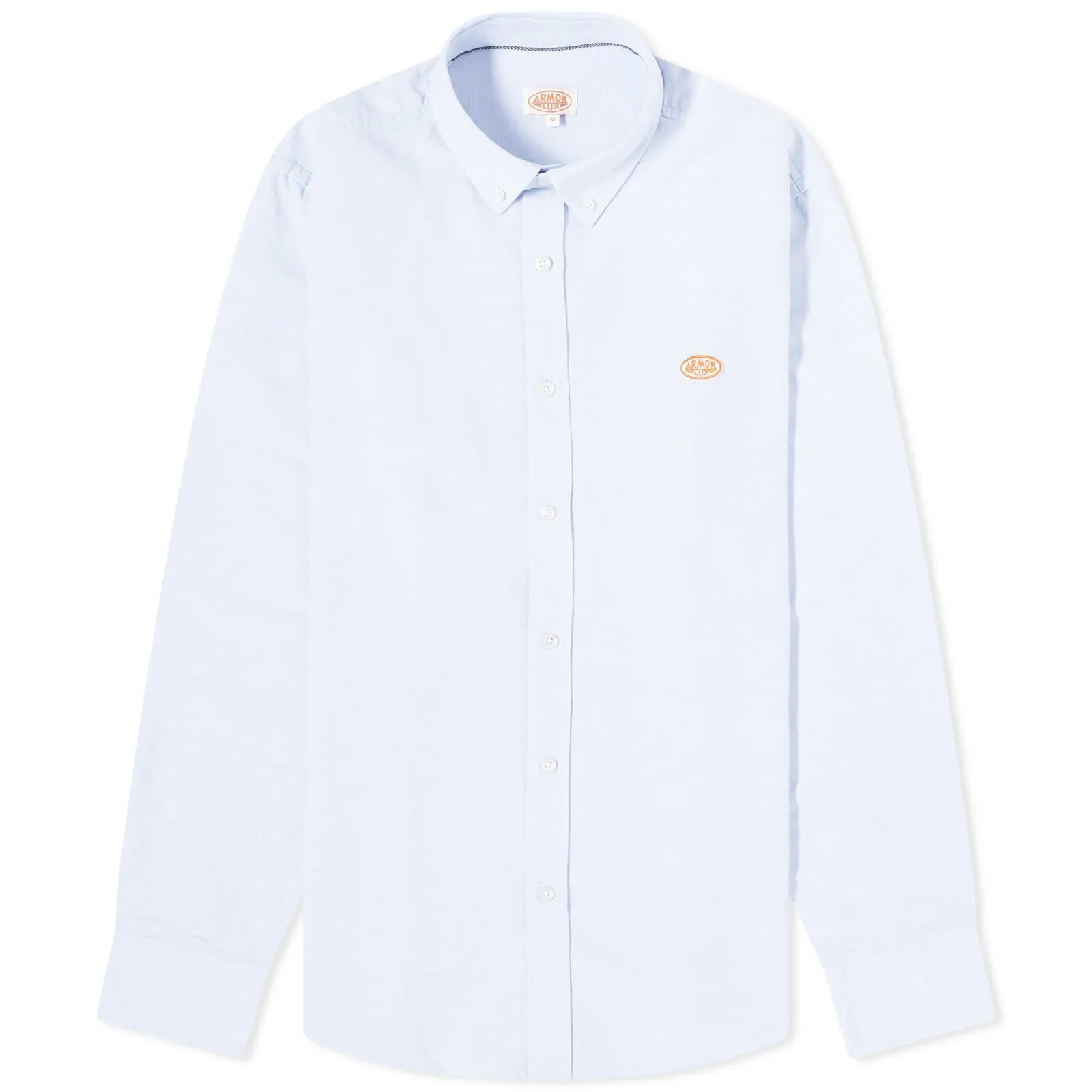 Armor-Lux Logo Oxford ShirtSky Blue