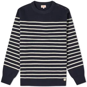 Armor-Lux Molene Stripe Sailor KnitNavy & Natural