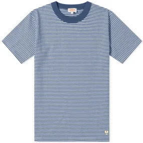 Armor-Lux Stripe Crew TeeNatural & Quimper Blue