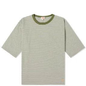 Armor-Lux Stripe T-ShirtBlnc&Mltry