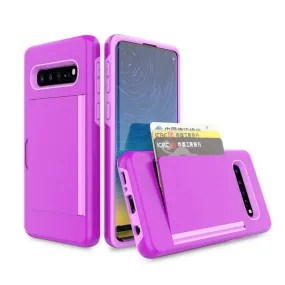 Armor Protective Card Holder Case for Samsung S10(5G)