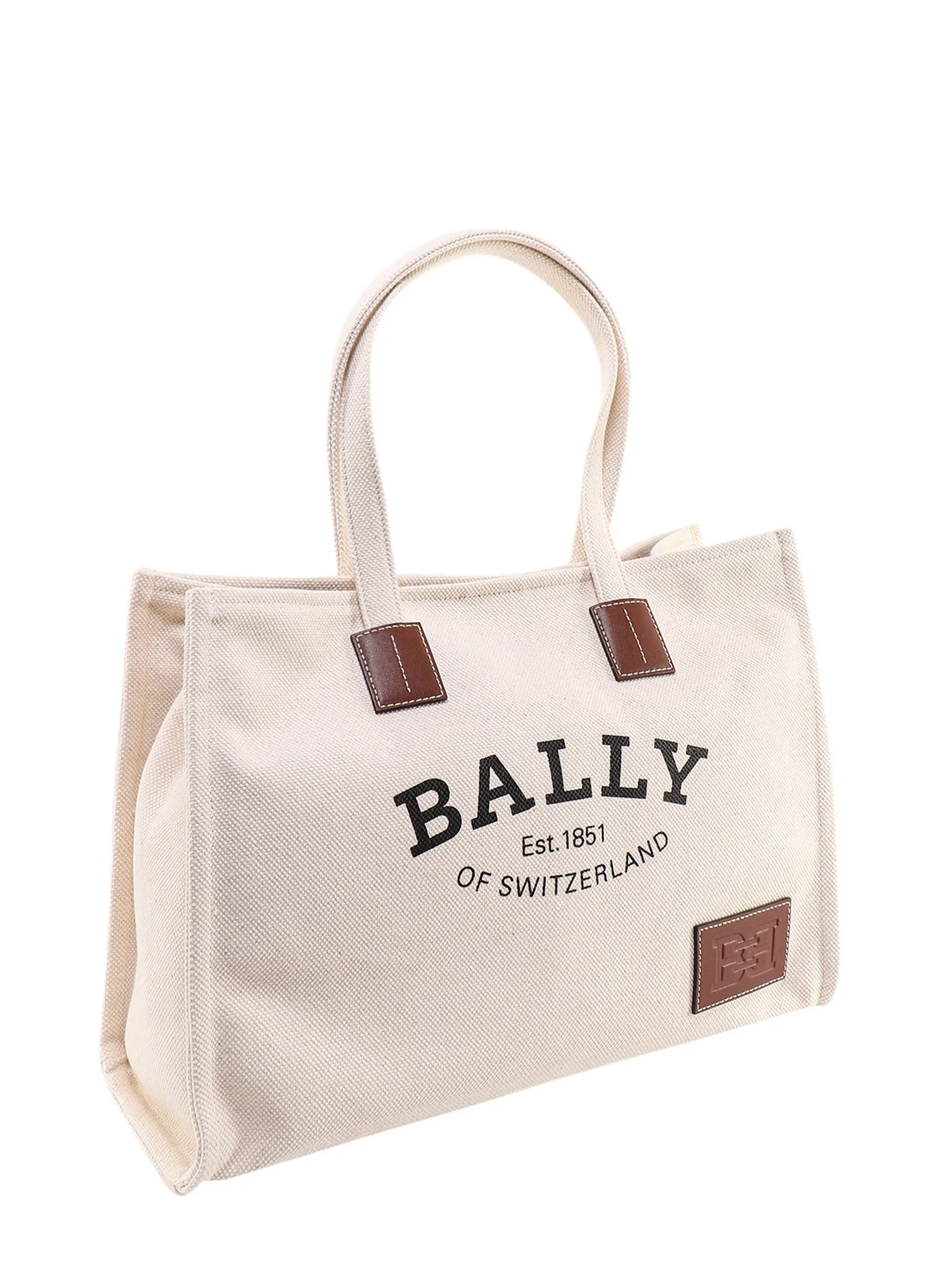 Bally Logo Print Tote Bag