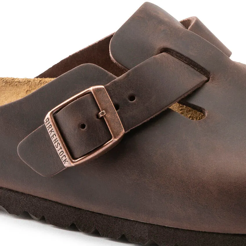 Birkenstock Boston - Habana Oiled Leather