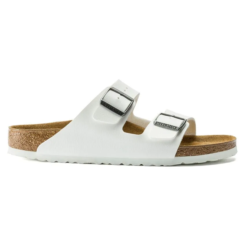 Birkenstock Women's Arizona - White Birko-Flor