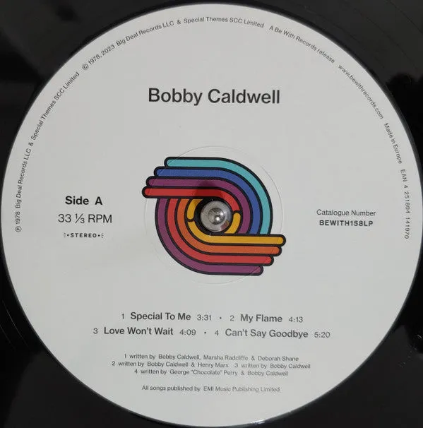 Bobby Caldwell ~ Bobby Caldwell