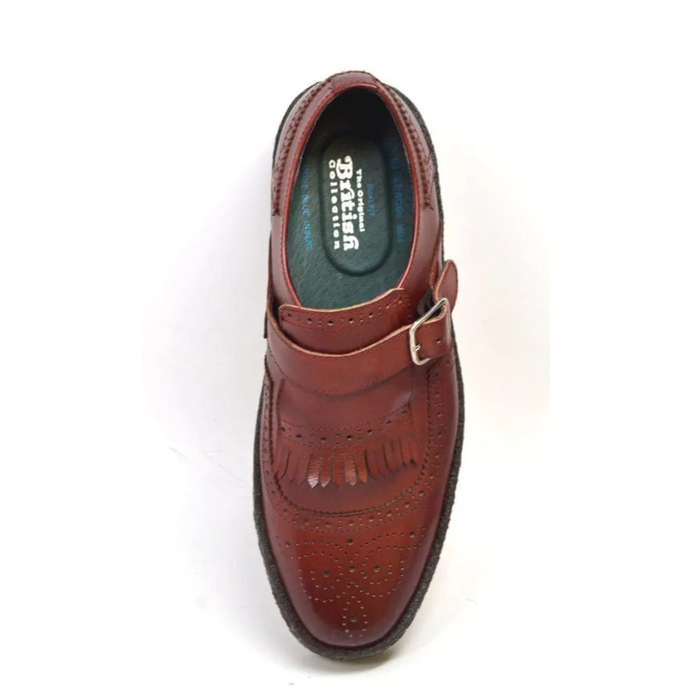 British Walkers Playboy Original Wingtips Men's Dark Brown Leather Oxfords