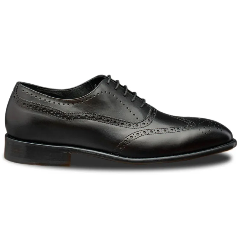 Calzoleria Toscana H742 Wingtip Oxfords Black