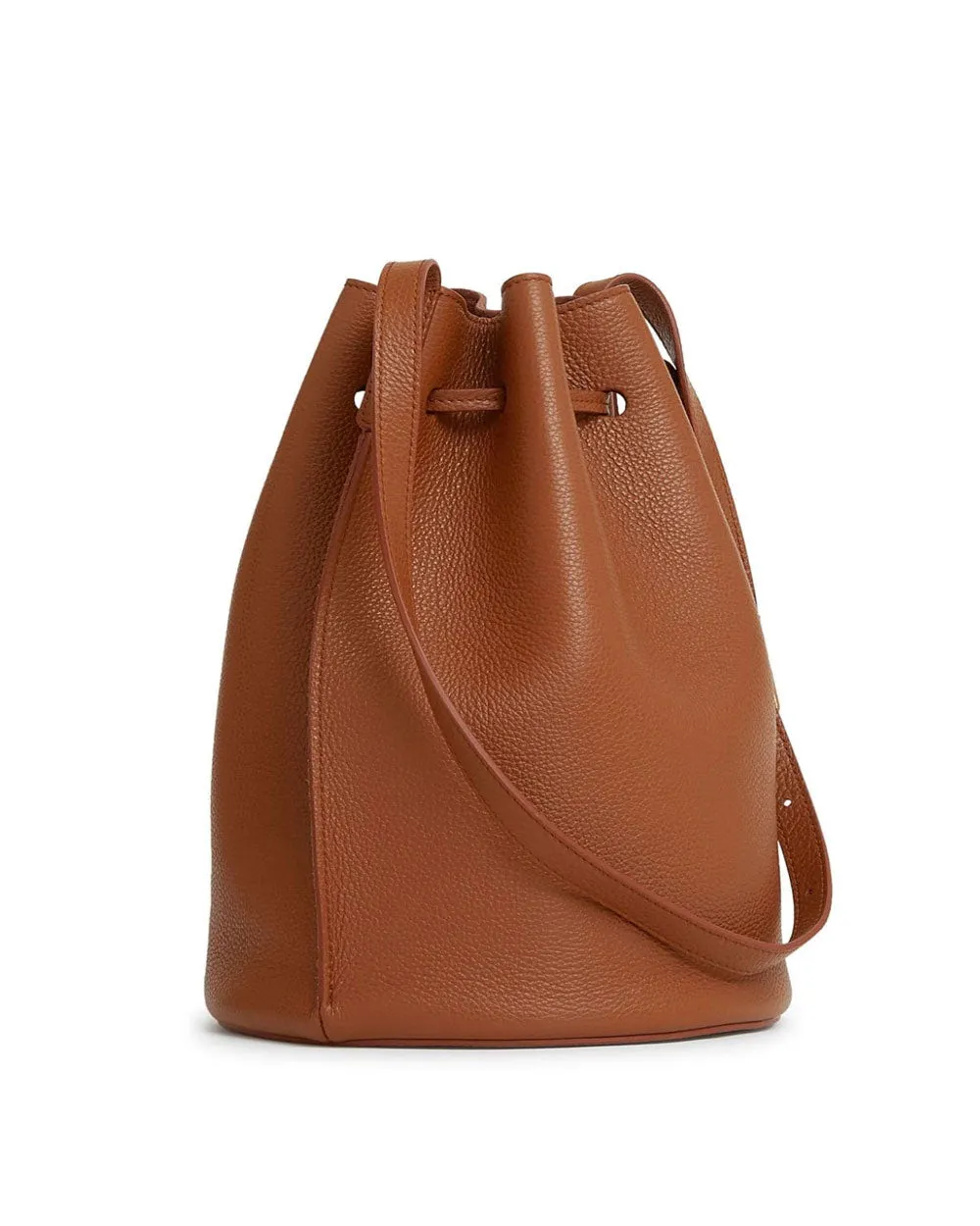 Champagne Bucket Bag in Hazelnut