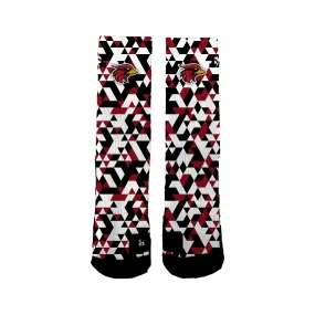 Corona Cardinals Triangles Socks