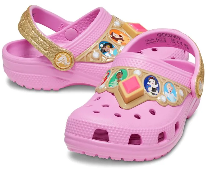 Crocs Toddler Classic Disney Princess Lights Clog - Taffy Pink