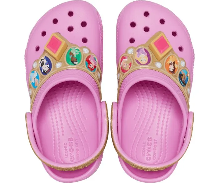 Crocs Toddler Classic Disney Princess Lights Clog - Taffy Pink