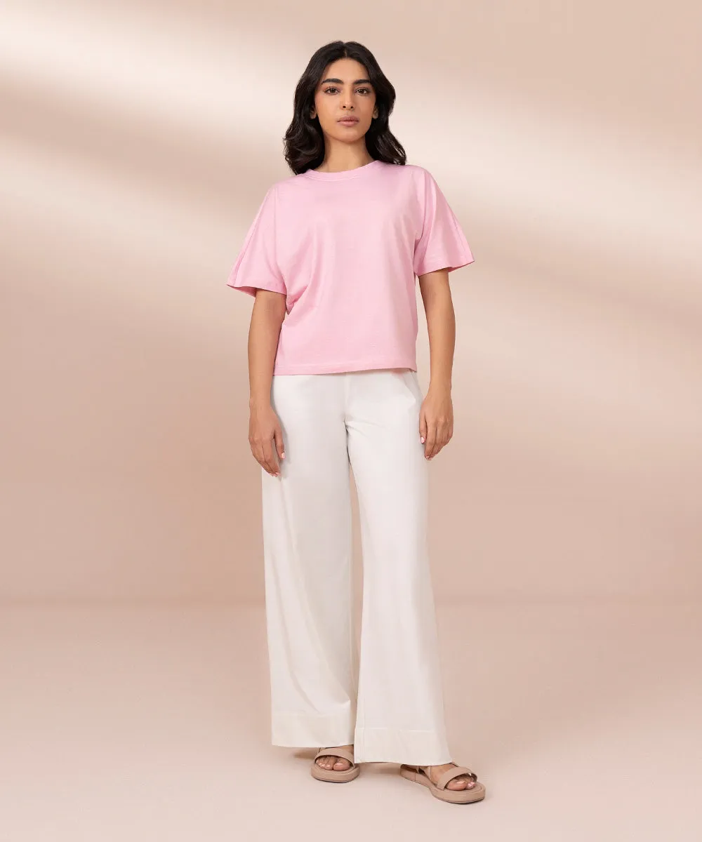 Cropped Kimono T-Shirt