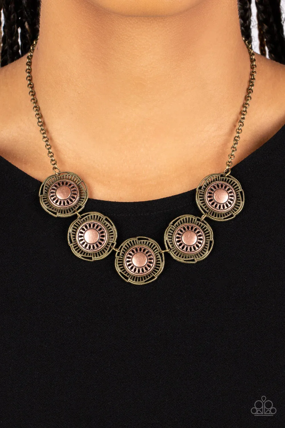 Desert Decor Multi ~ Paparazzi Necklace