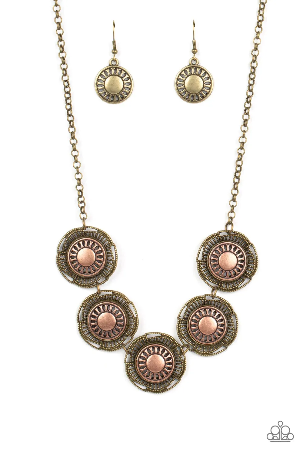 Desert Decor Multi ~ Paparazzi Necklace