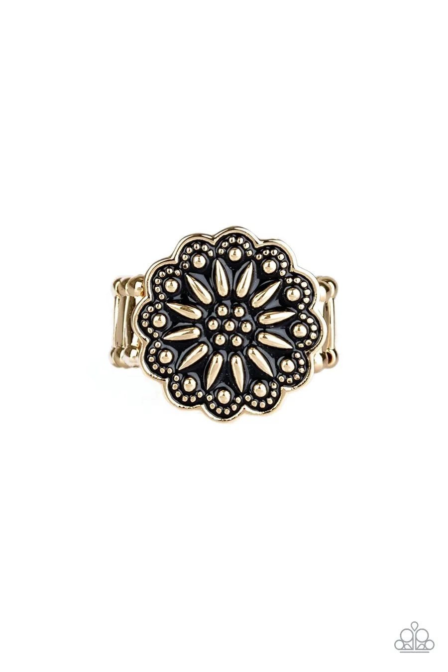 Desert Sunflower - gold - Paparazzi ring