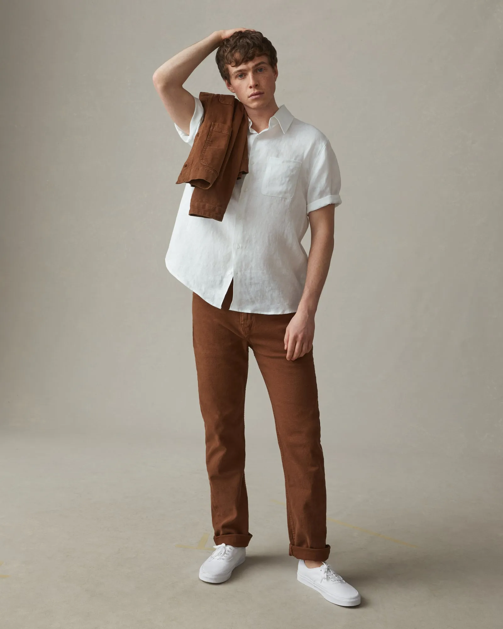 Easy Linen Shirt - White