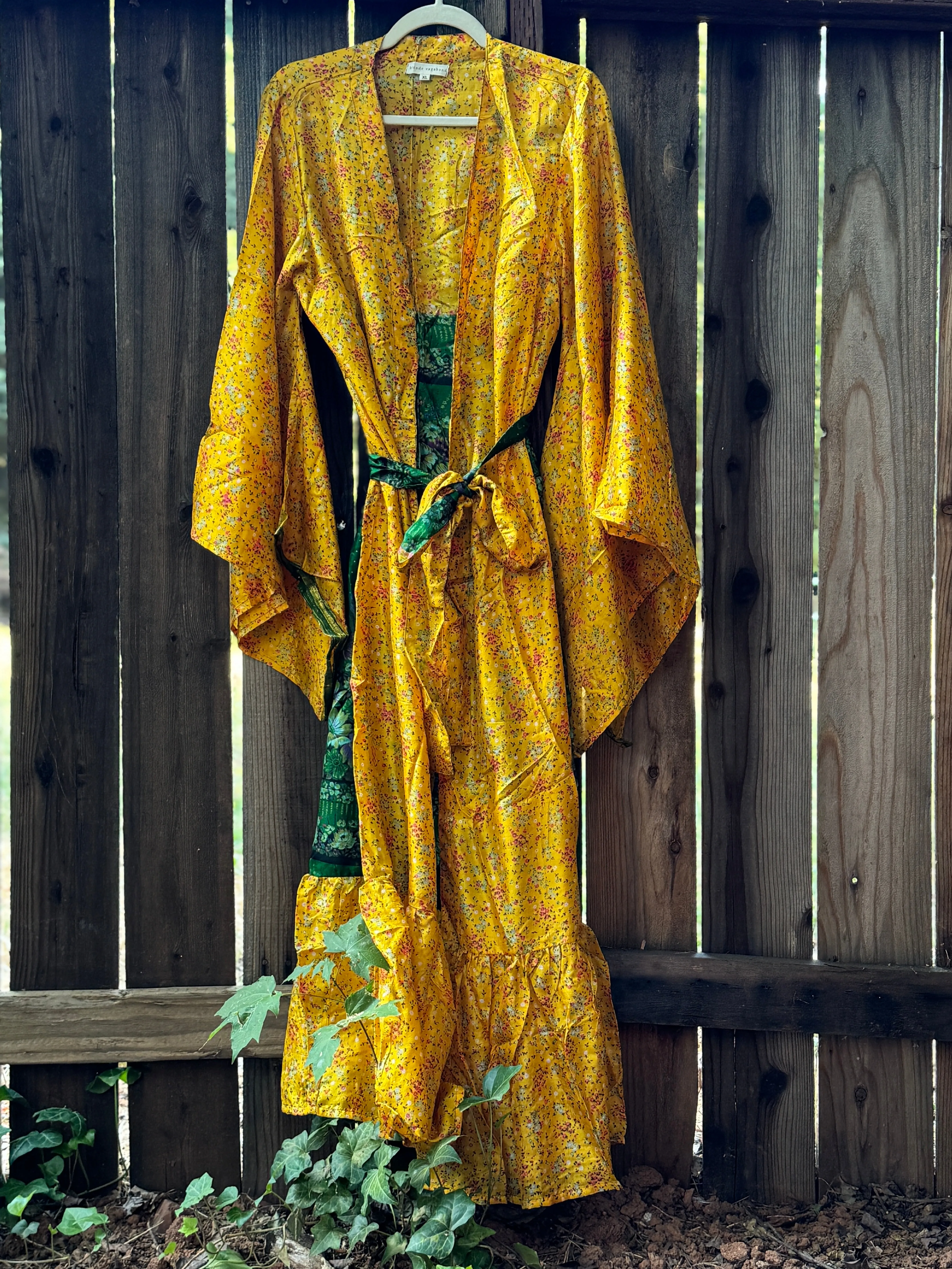 Femme Kimono - Dandelion Picnic - XL