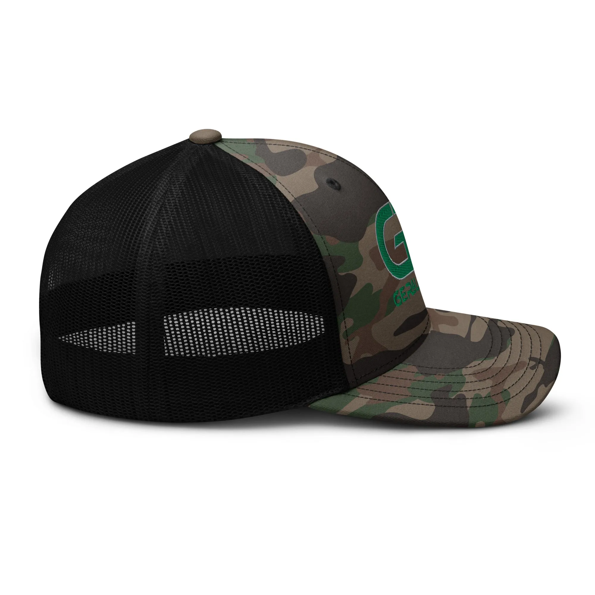 Gerald Black Camouflage Trucker Hat