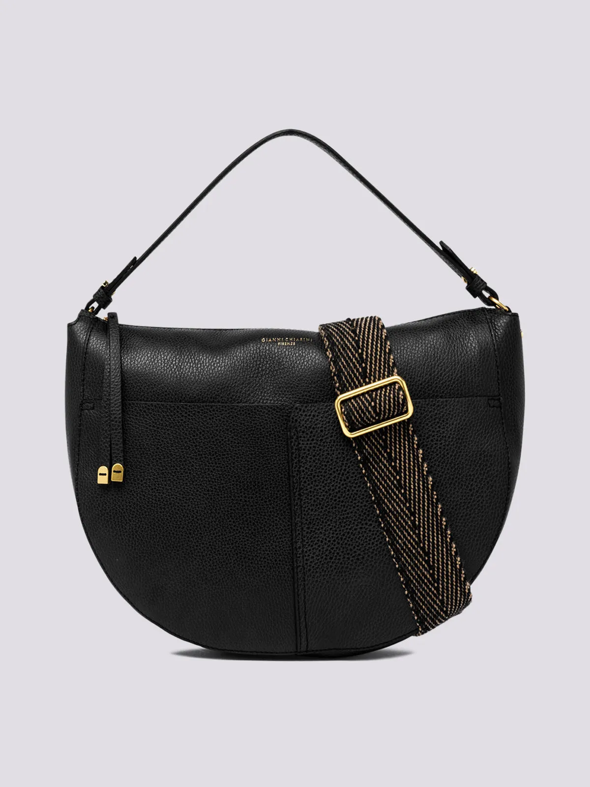 Gianni Chiarini Borsa Ginko Bs 10446 Rmn-Na Black