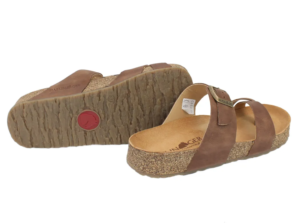 Haflinger Sandals Juno Brown