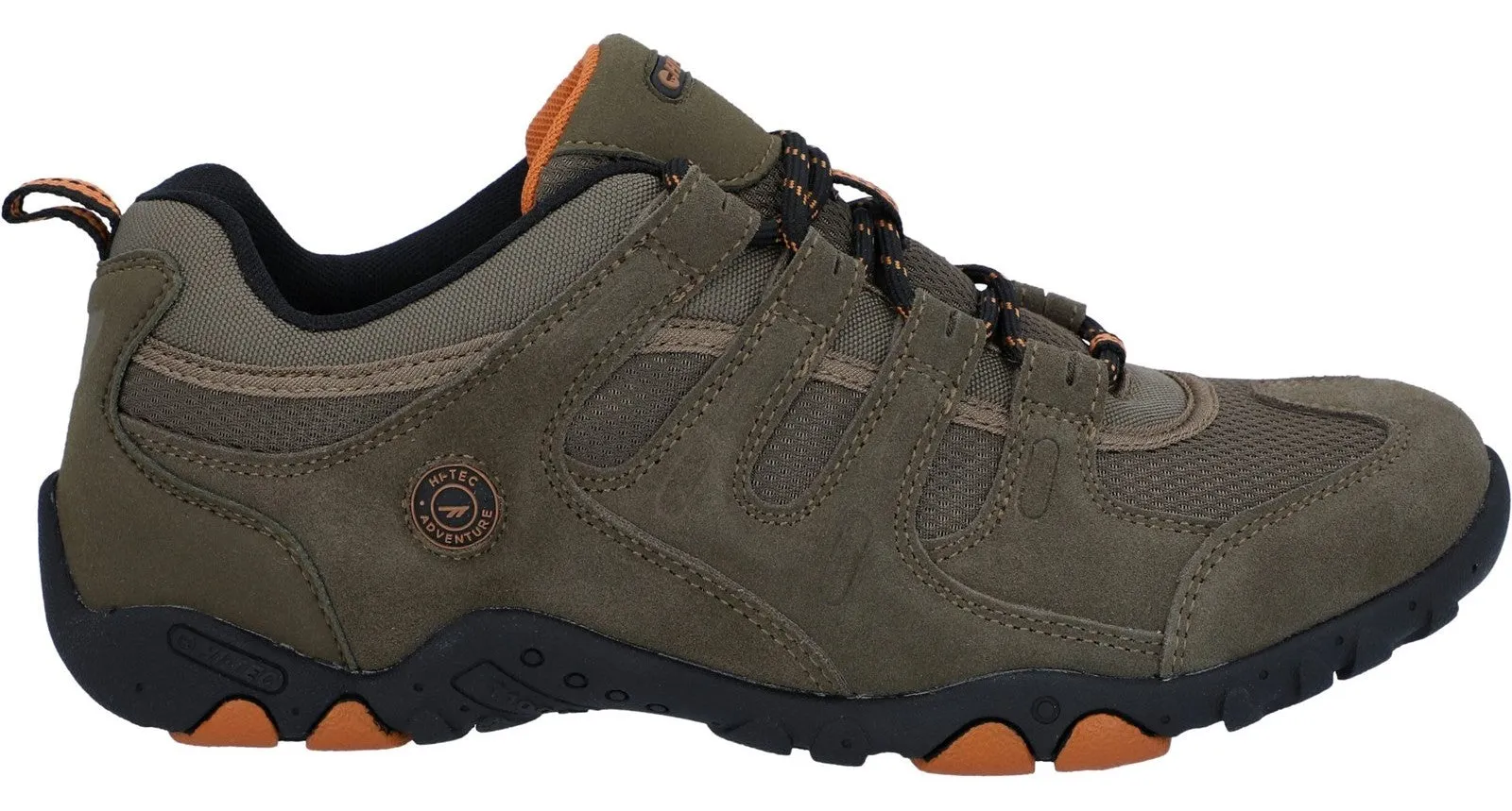 Hi-Tec Quadra II Mens Leather Lace Up Walking Shoe