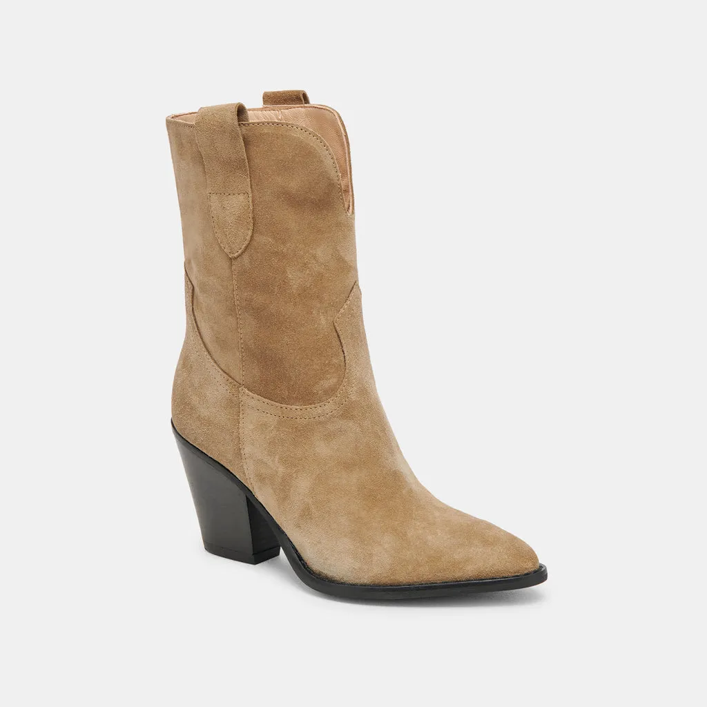 JETRO BOOTS KHAKI SUEDE– Dolce Vita 6967323492418