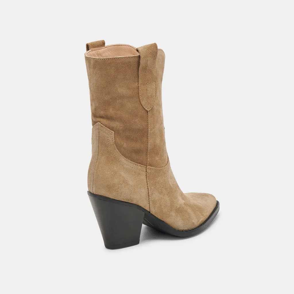 JETRO BOOTS KHAKI SUEDE– Dolce Vita 6967323492418