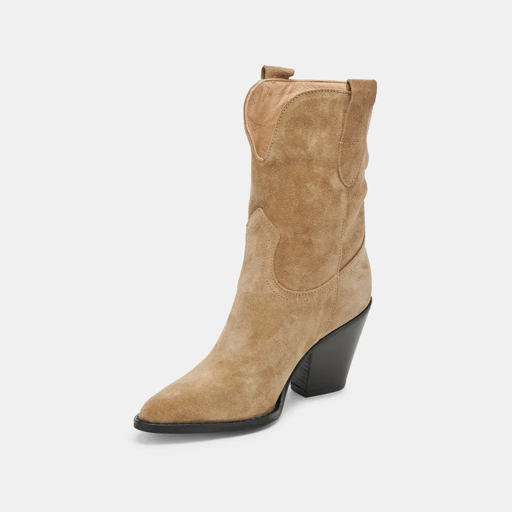 JETRO BOOTS KHAKI SUEDE– Dolce Vita 6967323492418