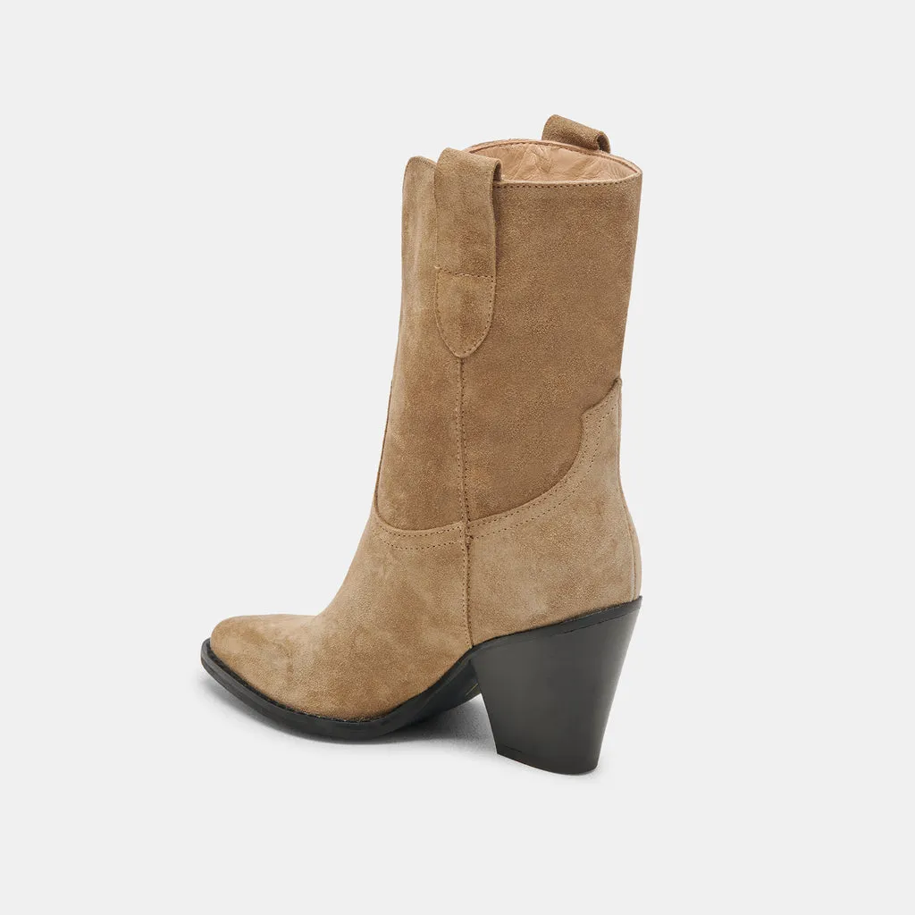 JETRO BOOTS KHAKI SUEDE– Dolce Vita 6967323492418