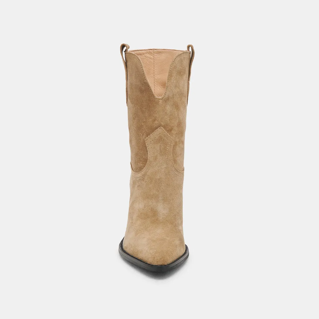 JETRO BOOTS KHAKI SUEDE– Dolce Vita 6967323492418