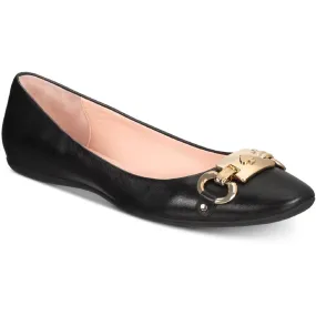 Kate Spade New York Womens Leather Slip On Ballet Flats