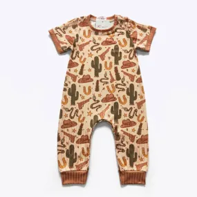 Kid's Desert West Short Sleeve Romper