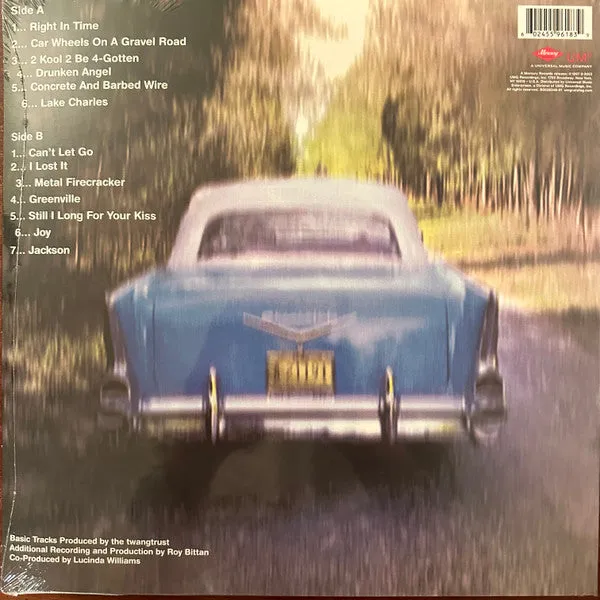 Lucinda Williams ~ Car Wheels On A Gravel Road