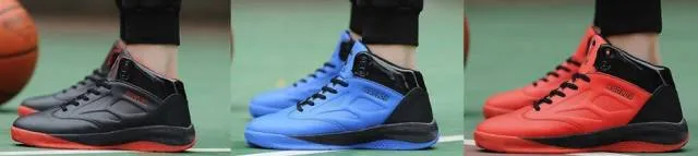 Man high-top basketball shoes men's