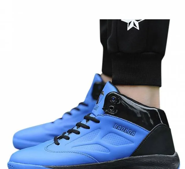 Man high-top basketball shoes men's