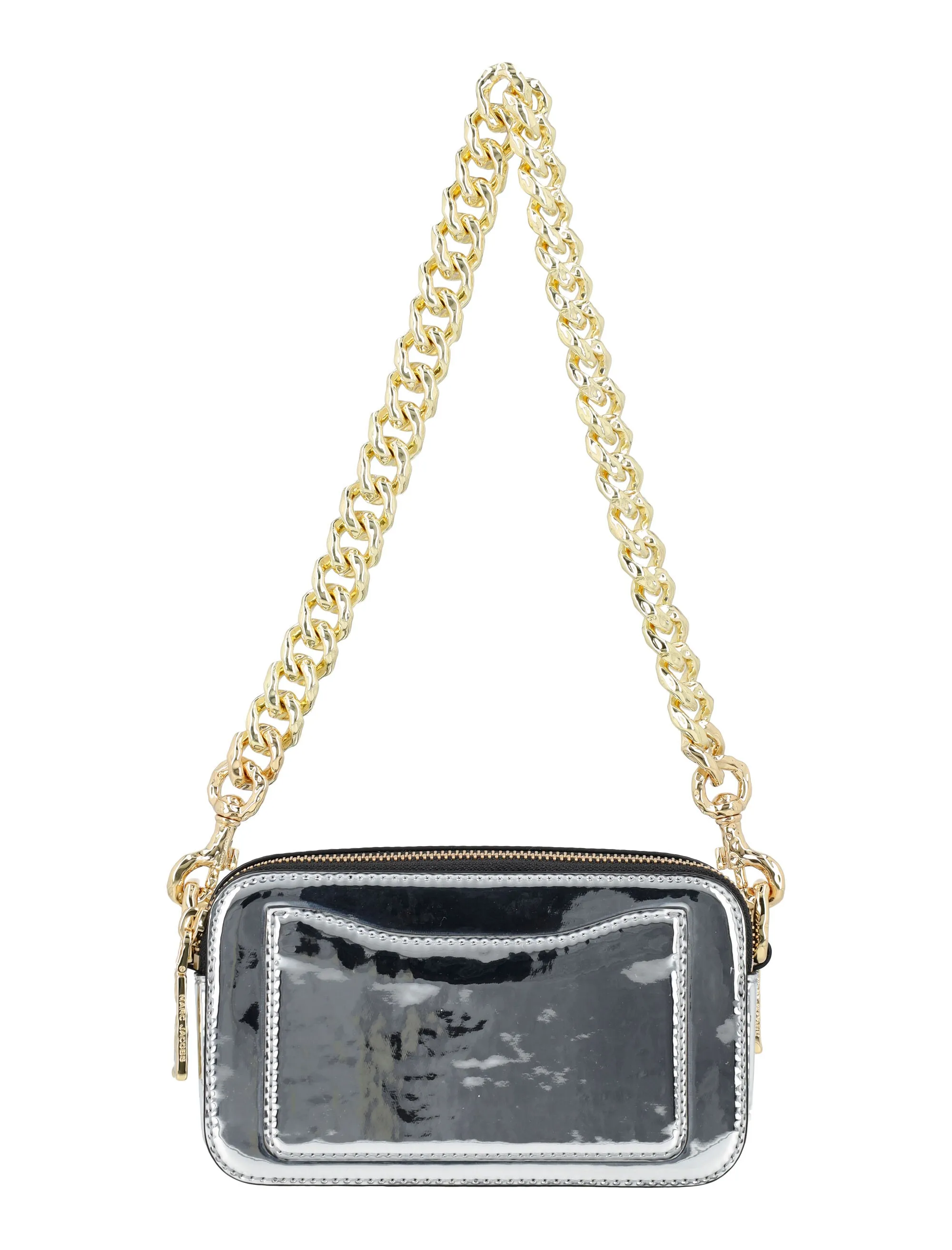 Marc Jacobs Snapshort Mirror Logo Plaque Shoulder Bag