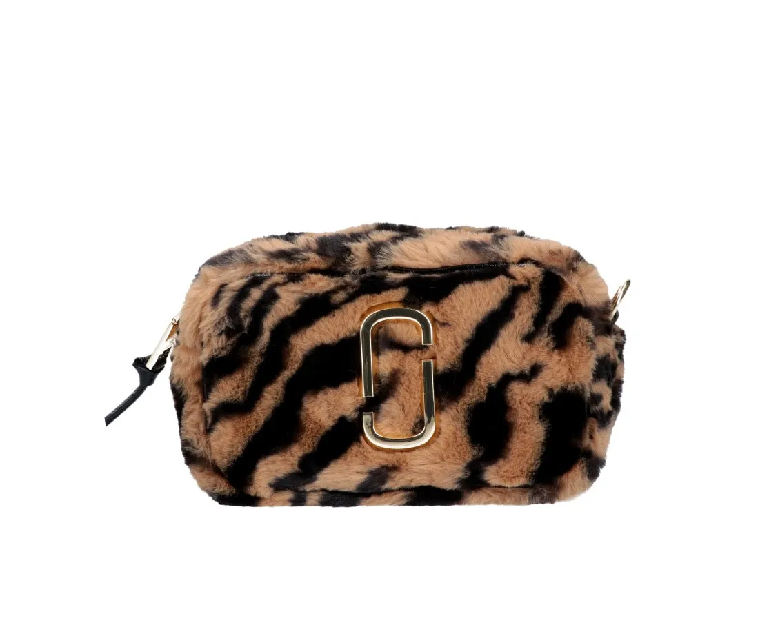 Marc Jacobs The Snapshot Printed Plush Crossbody Bag