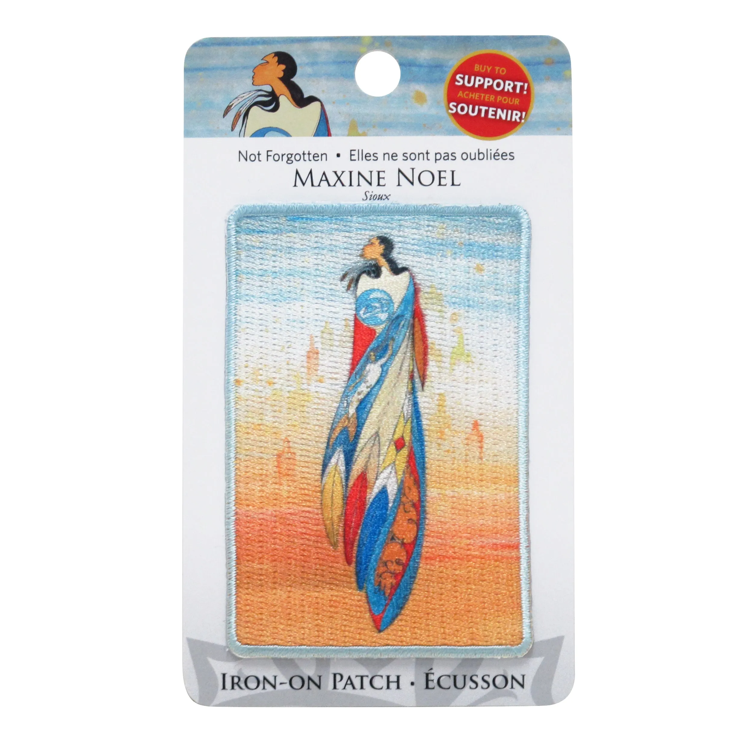 Maxine Noel Not Forgotten Iron-on Patch