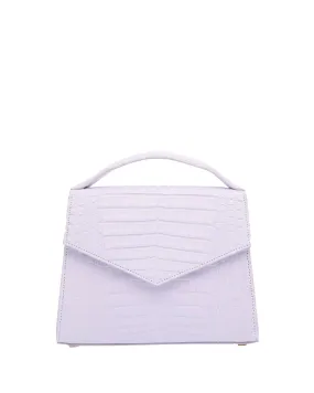 Medium Julia Top Handle Bag in Lavender