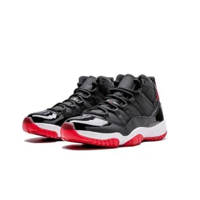 Men's Jordan 11 Retro Basketball Shoes - Black Red