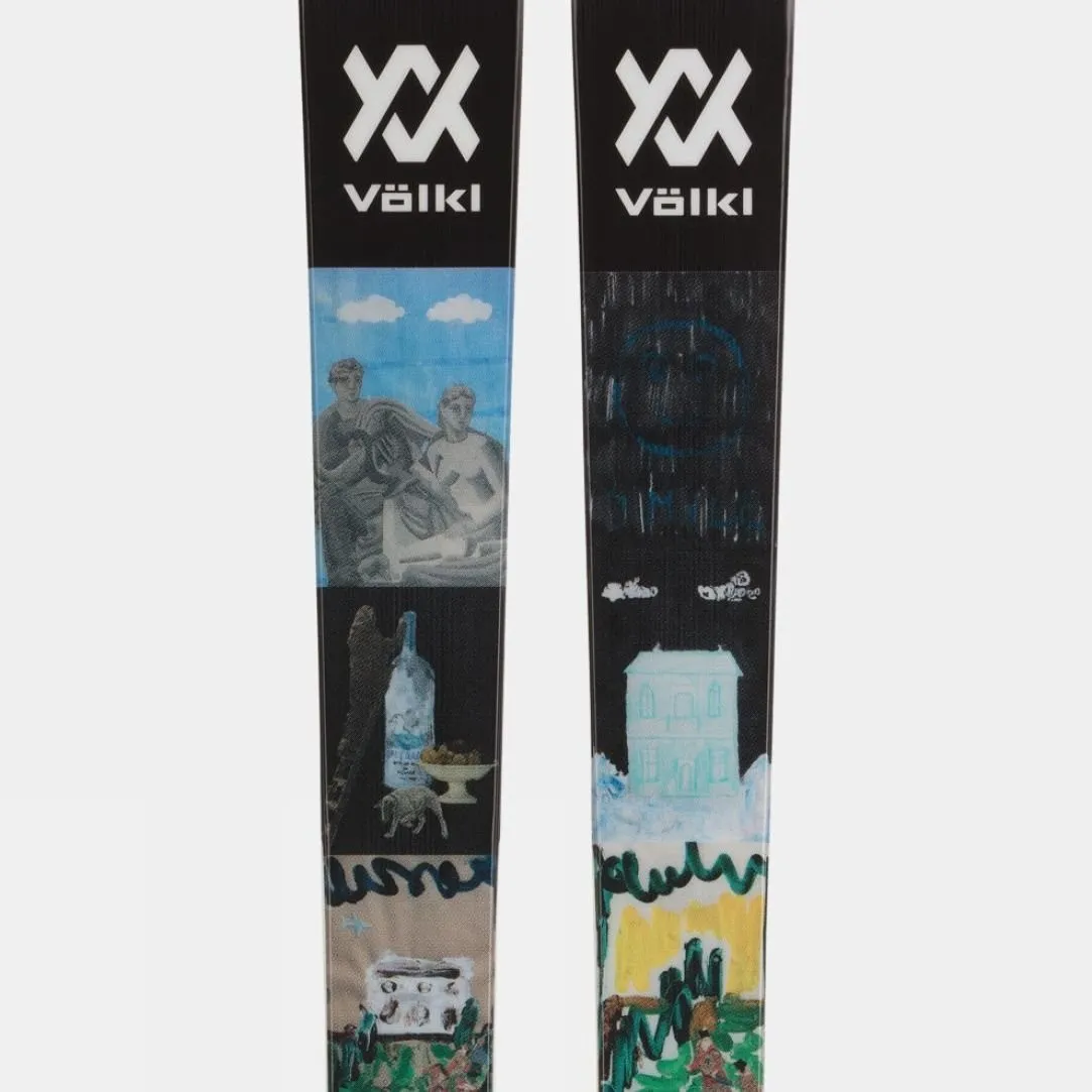 Mens Revolt 86 Picture Skis (Skis Only)